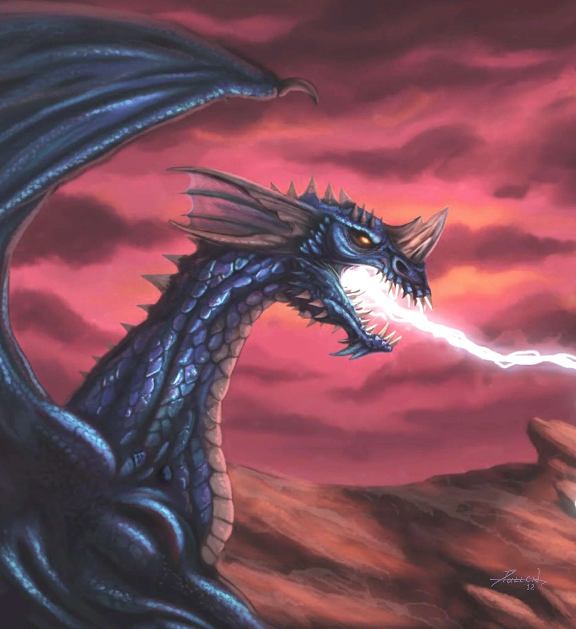 Blue Dragon Lightning Breath